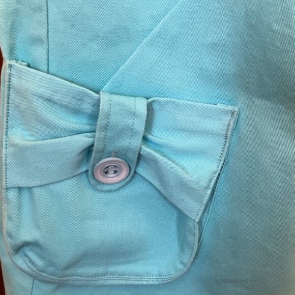 Life Style 3X Woman's Teal Blue lightweight Jacket - Picture 4 of 8